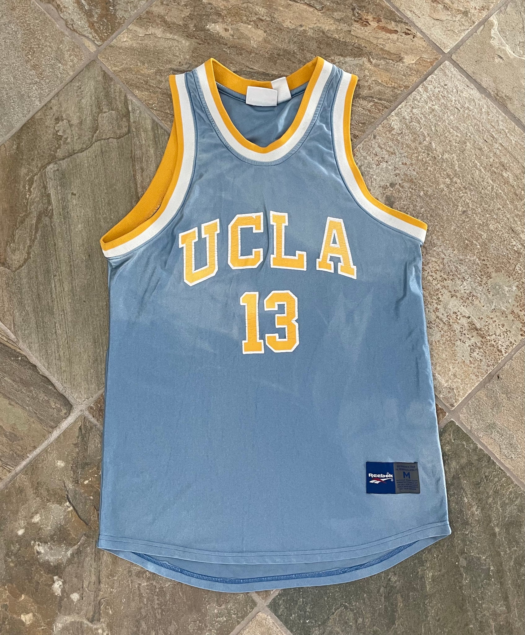 Vintage 1990's UCLA Bruins Charles O'Bannon Reebok Dazzle Jersey Sz.XL /  Sole Food SF