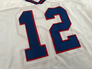 Vintage Buffalo Bills Jim Kelly Champion Football Jersey, Size 44, Large