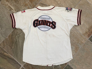 Vintage San Francisco Giants Starter Script Baseball Jersey, Size Large