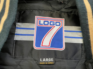 Vintage Minnesota North Stars Logo 7 Parka Hockey Jacket, Size Large