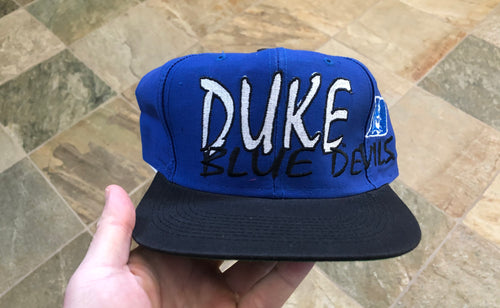 Vintage Duke Blue Devils Falcon Headwear Snapback College Hat