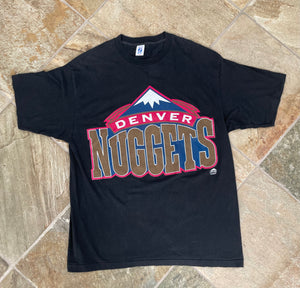 Vintage Denver Nuggets Logo 7 Basketball Tshirt, Size XXL
