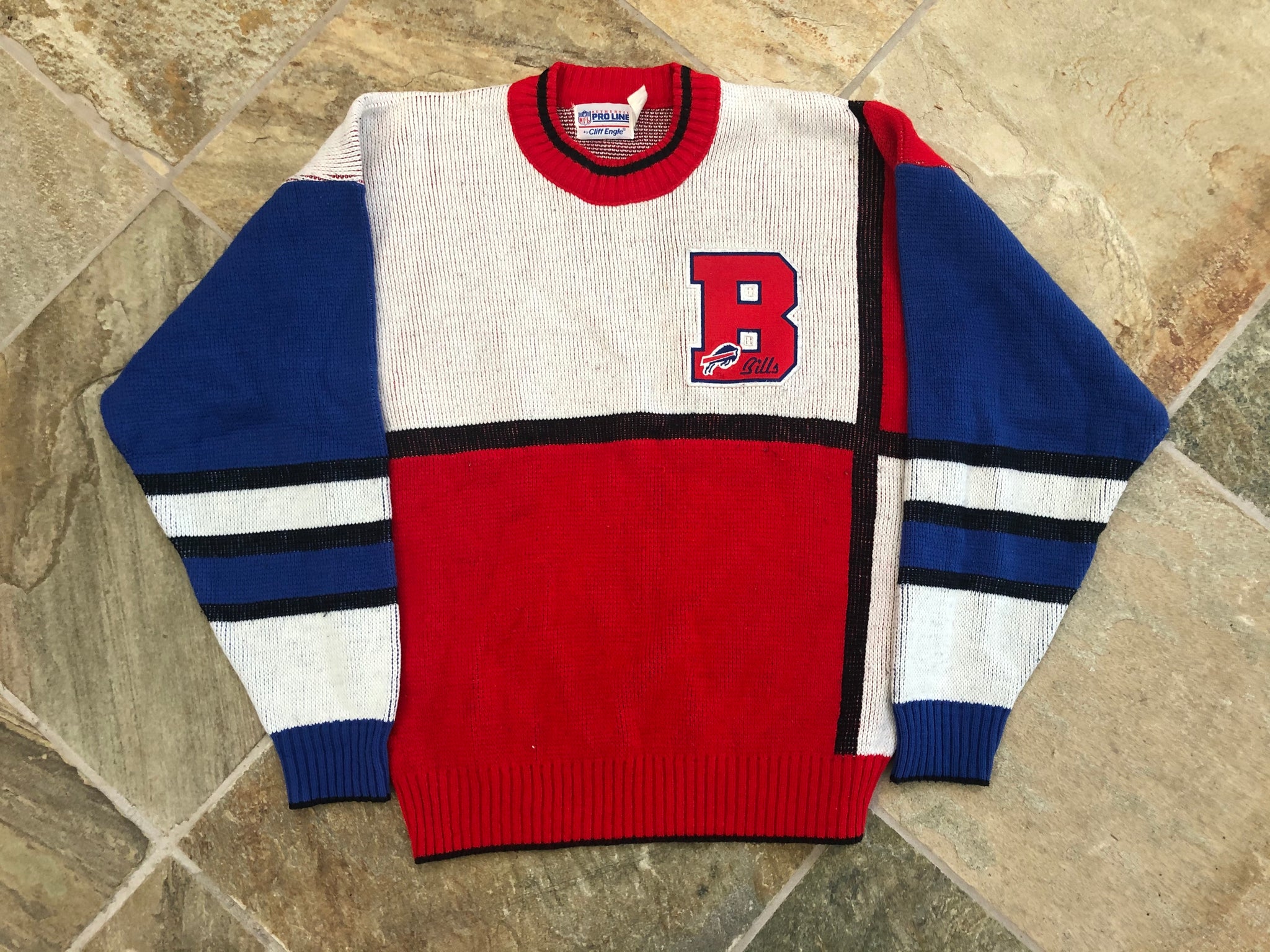 Vintage Buffalo Bills Cliff Engle Football Sweatshirt, Sweater, Size X –  Stuck In The 90s Sports