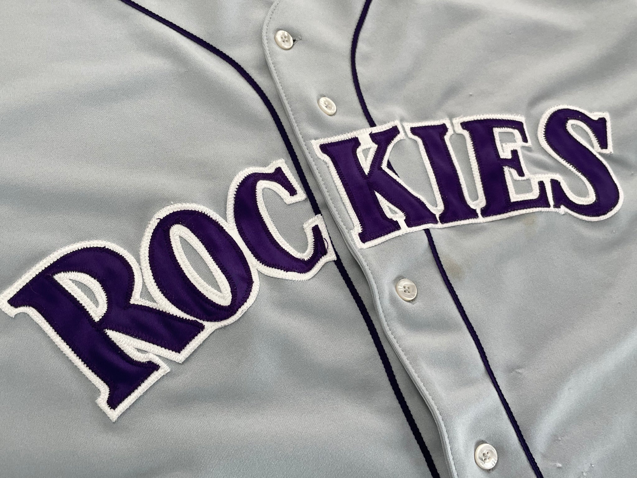 Vintage Colorado Rockies Russell Athletic Baseball Jersey, Size 48, XL