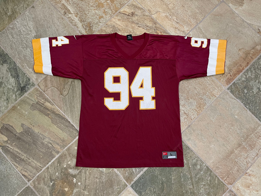 Vintage Washington Redskins Dana Stubblefield Nike Football Jersey, Size Large