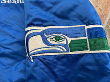 Load image into Gallery viewer, Vintage Seattle Seahawks Starter Satin Football Jacket, Size Large