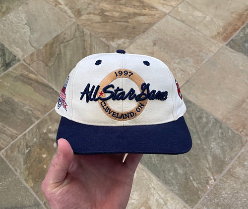 Vintage Cleveland Indians 1997 All Star The Game Snapback Baseball Hat
