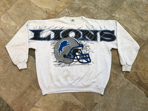 Vintage Detroit Lions Football Sweatshirt, Size XXL