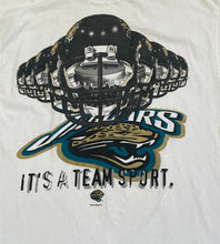 Load image into Gallery viewer, Vintage Jacksonville Jaguars College Concepts Football Tshirt, Size XL