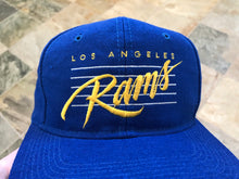 Load image into Gallery viewer, Vintage Los Angeles Rams Drew Pearson Bar Snapback Football Hat