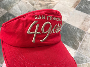 Vintage San Francisco 49ers Sports Specialties Script Visor Football Hat