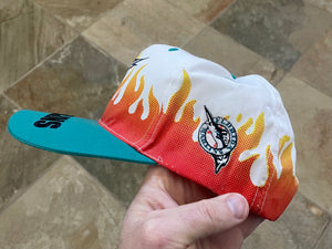 Vintage Florida Marlins Annco On Fire Snapback Baseball Hat