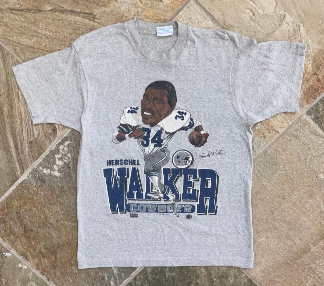 Vintage Dallas Cowboys Herschel Walker Salem Sportswear Football TShirt, Size Large