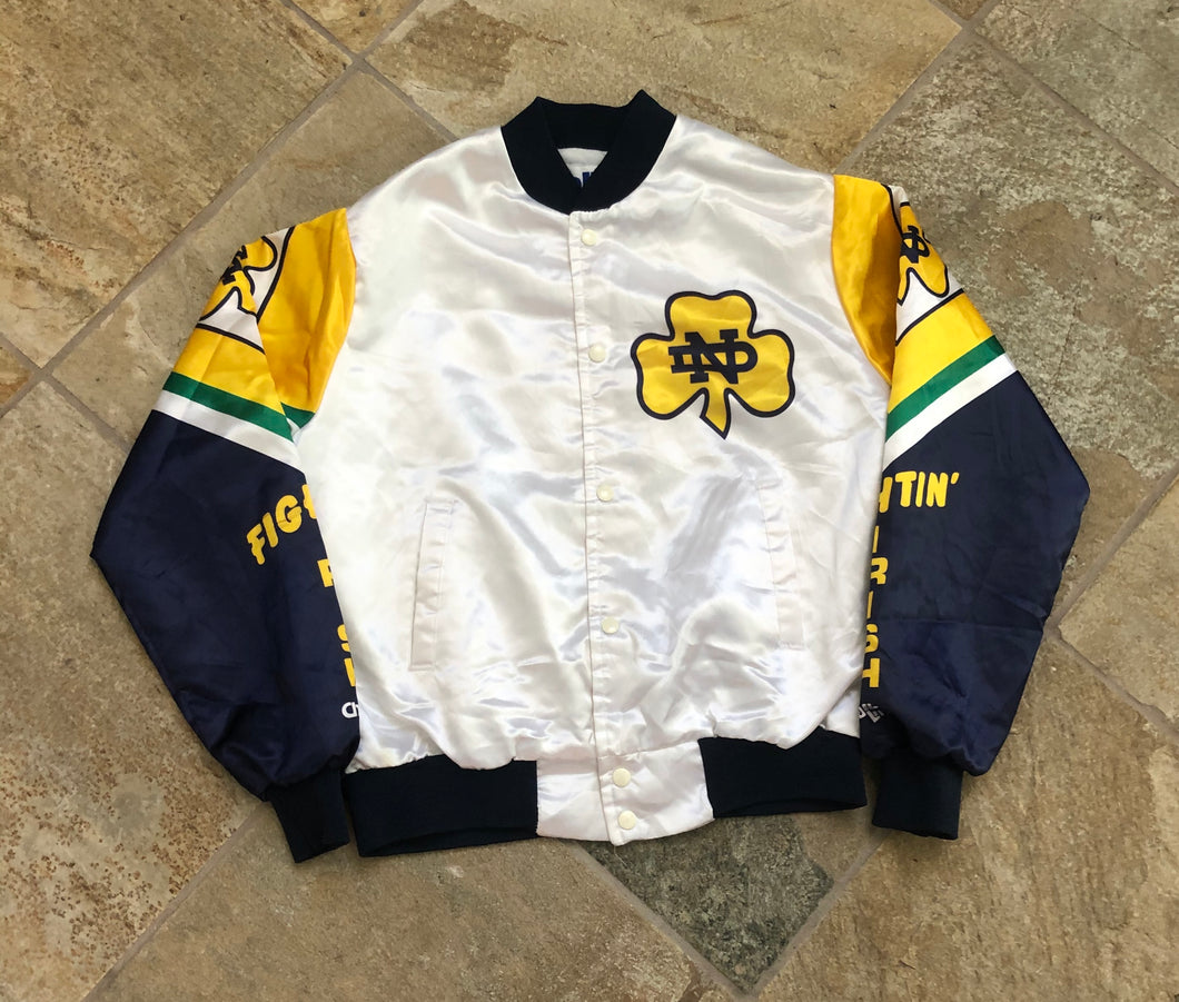 Vintage Notre Dame Fighting Irish Chalk Line Fanimation College Jacket, Size Medium