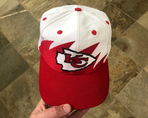 Vintage Kansas City Chiefs Logo 7 Splash Snapback Football Hat
