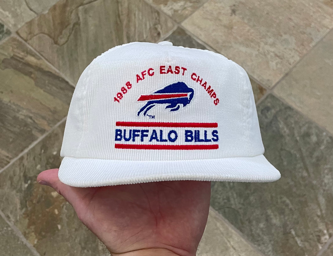 Vintage Buffalo Bills AFC East Champions Corduroy Snapback Football Hat