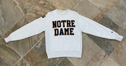 Vintage Notre Dame Fighting Irish Champion Reverse Weave College Sweatshirt, Size Small