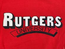 Load image into Gallery viewer, Vintage Rutgers Scarlet Knights College Sweatshirt, Size Medium