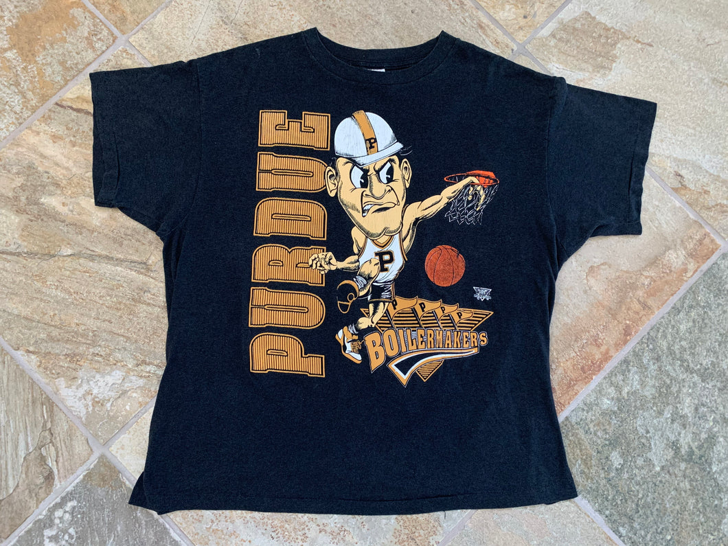 Vintage Purdue Boilermakers College Basketball Tshirt, Size XL