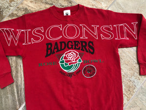 Vintage Wisconsin Badgers 1994 Rose Bowl College Football Sweatshirt, Size Large