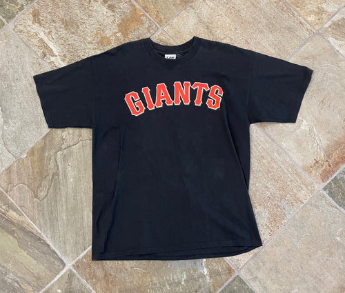 Vintage San Francisco Giants Barry Bonds Lee Baseball Tshirt, Size XL