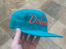Load image into Gallery viewer, Vintage Miami Dolphins Sports Specialties Script Snapback Football Hat