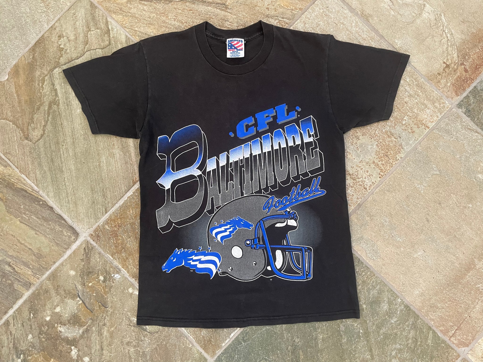 Vintage Baltimore Stallions Colts CFL Football Tshirt, Size Medium – Stuck  In The 90s Sports