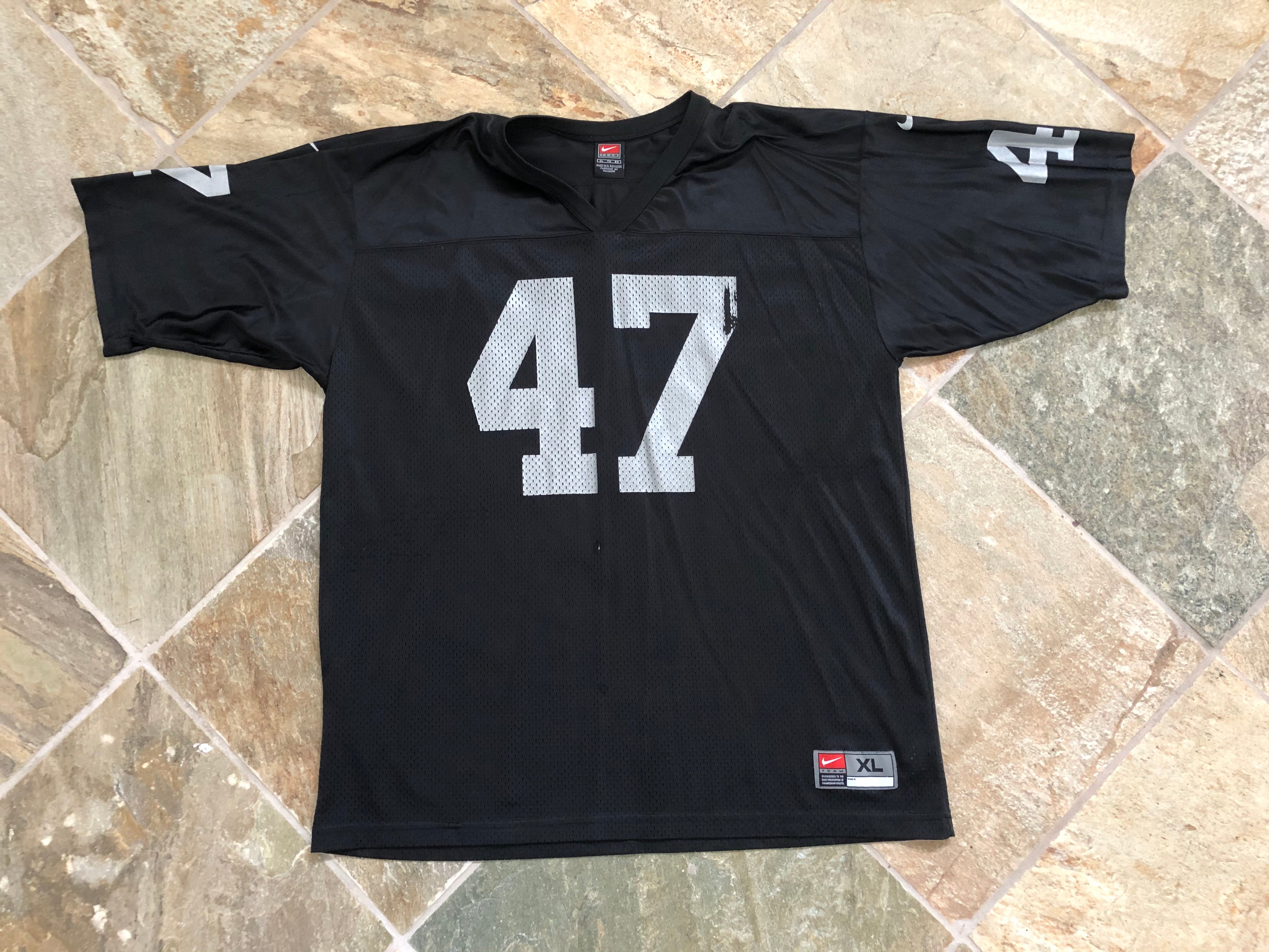 Vintage Reebok White Oakland Raiders Jerry Rice Throwback 