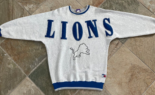 Vintage Detroit Lions Legends Football Sweatshirt, Size Large