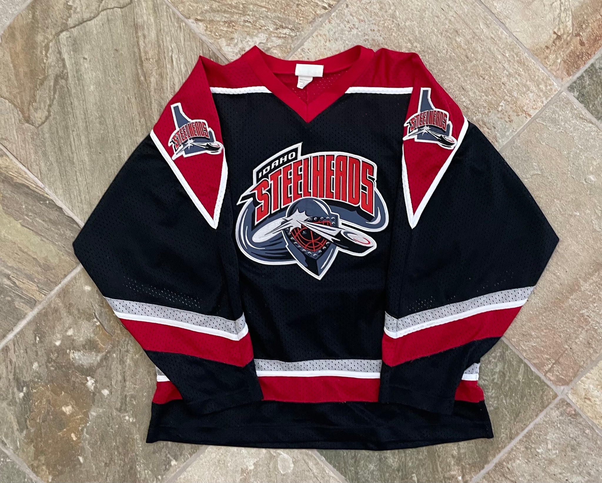 Vintage Idaho Steelheads Reebok ECHL Hockey Jersey, Size Adult Medium –  Stuck In The 90s Sports