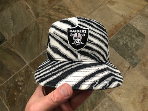 Vintage Oakland Raiders Zubaz AJD Snapback Football Hat