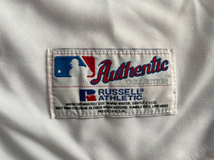 RUSSELL ATHLETIC Altanta Braves GAME STITCHED JERSEY 48