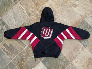 Vintage Oklahoma Sooners Starter Parka College Jacket, Size Large