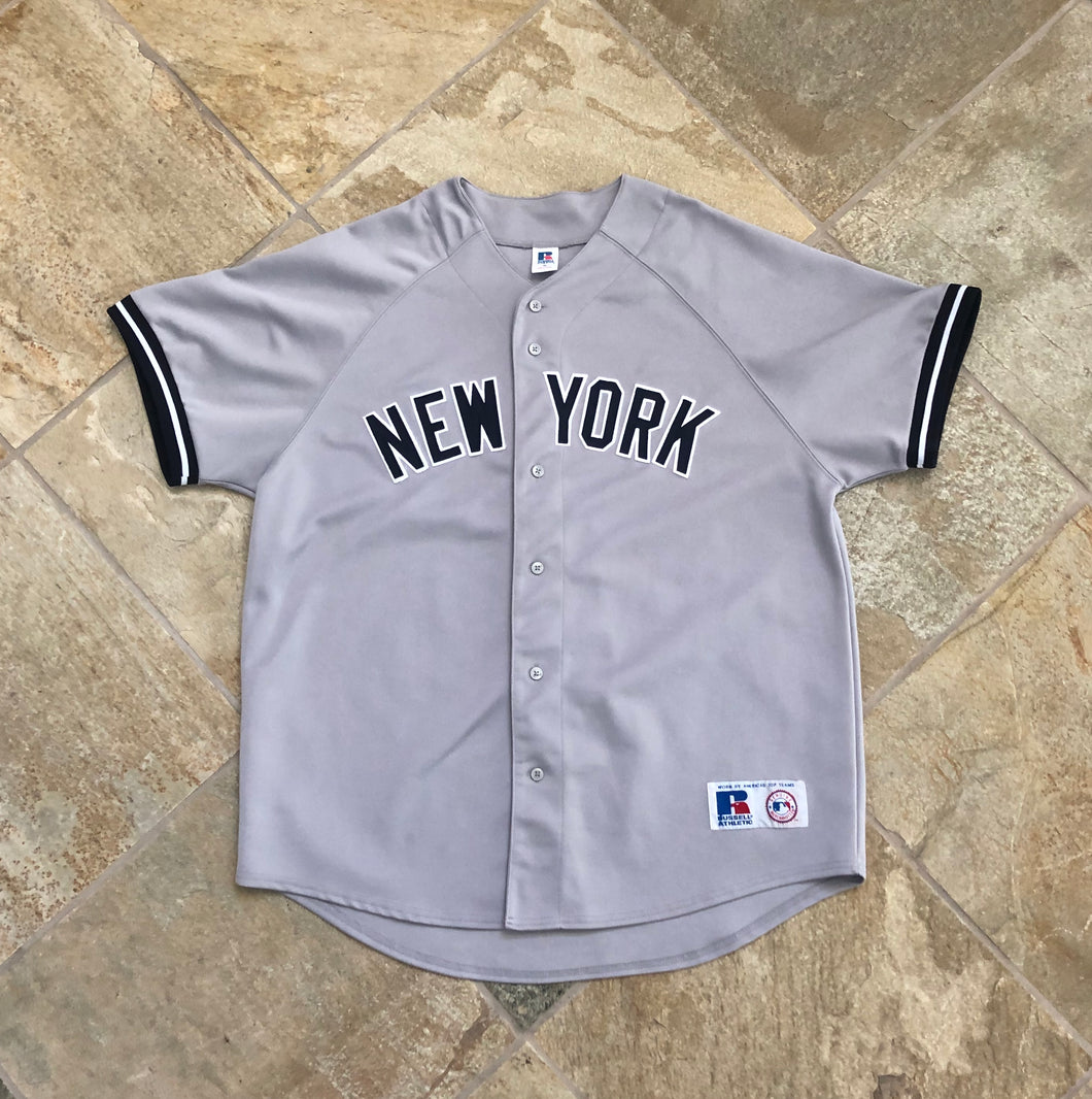 Vintage New York Yankees Russell Athletic Baseball Jersey, Size XL