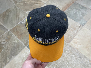 Vintage Michigan Wolverines #1 Apparel Snapback College Hat