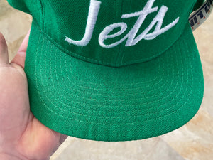 Vintage New York Jets Sports Specialties Shadow Script Wool NFL Snapback Hat  Cap