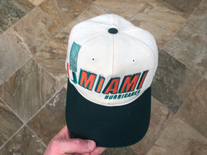 Vintage Miami Hurricanes Sports Specialties Shadow Snapback College Hat