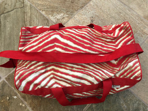 Vintage San Francisco 49ers Zubaz Duffle Bag ###