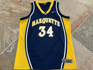 Vintage Marquette Golden Eagles Travis Diener Nike Elite College Basketball Jersey, Size Large