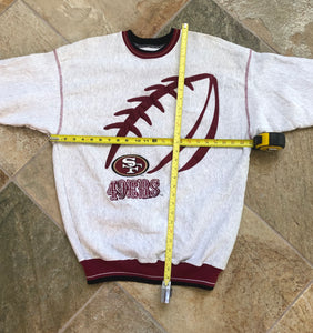 Vintage San Francisco 49ers Crewneck Football Sweatshirt, Size XL