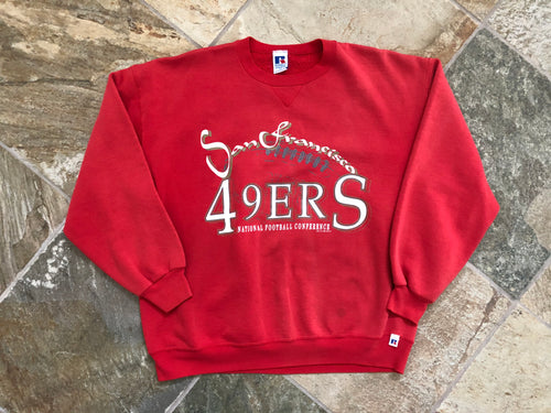 Vintage San Francisco 49ers Russell Football Sweatshirt, Size XL