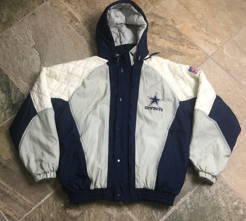 Vintage Dallas Cowboys Starter Parka Football Jacket, Size Large