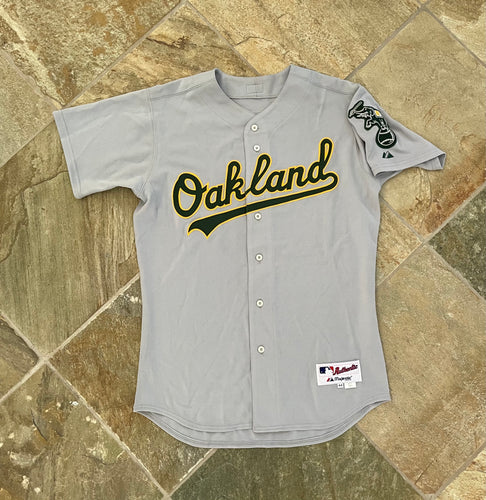 Vintage Oakland Athletics Adam Melhuse Russell Team Issued Baseball Jersey, Size 44, Large