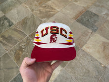 Load image into Gallery viewer, Vintage USC Trojans Logo Athletic Diamond Snapback College Hat