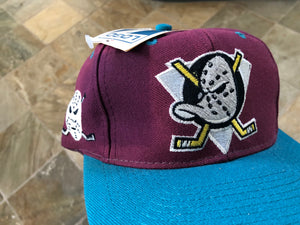 Vintage Anaheim Mighty Ducks Logo 7 Snapback Hockey Hat