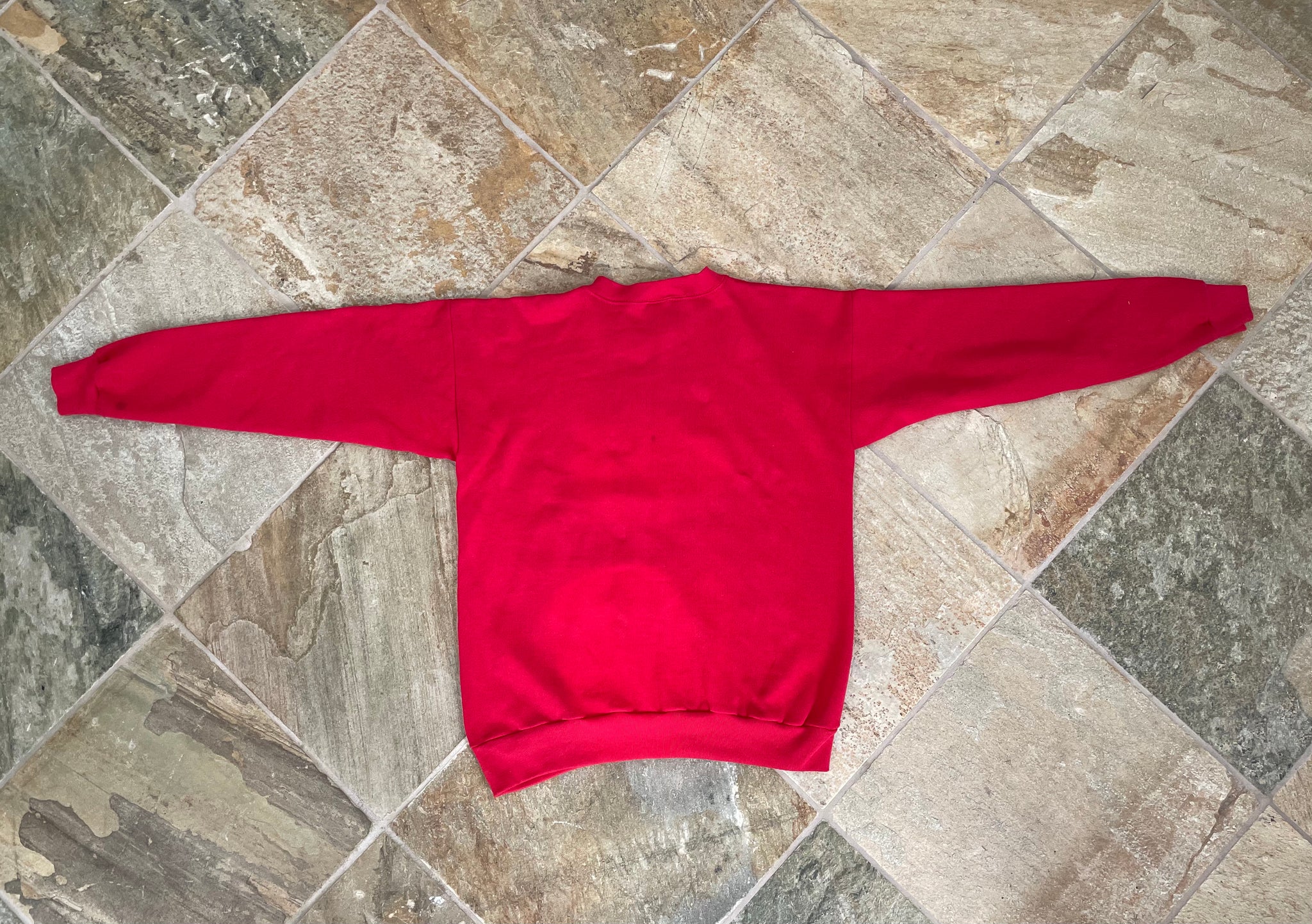 Vintage 90s Cotton Mix Red Logo 7 San Francisco 49ers Sweatshirt
