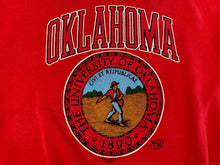 Load image into Gallery viewer, Vintage Oklahoma Sooners College Sweatshirt, Size Large