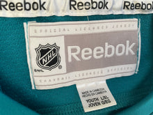 Load image into Gallery viewer, San Jose Sharks Joe Pavelski Reebok Hockey Jersey, Size Youth Large/XL, 14-16