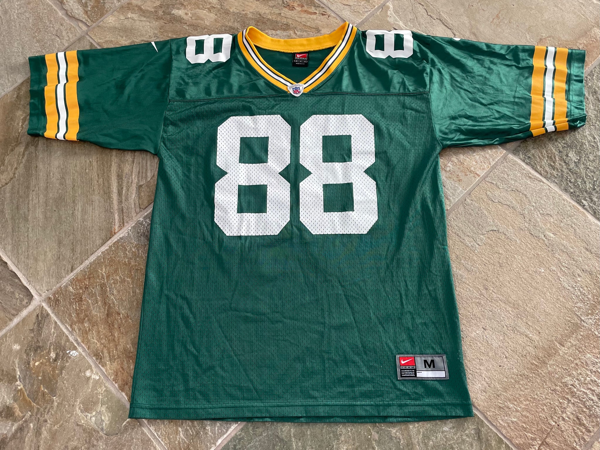 1991 Green Bay Packers Game Worn Jersey. Football Collectibles