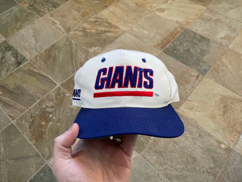 Vintage New York Giants Sports Specialties Script Snapback Football Hat